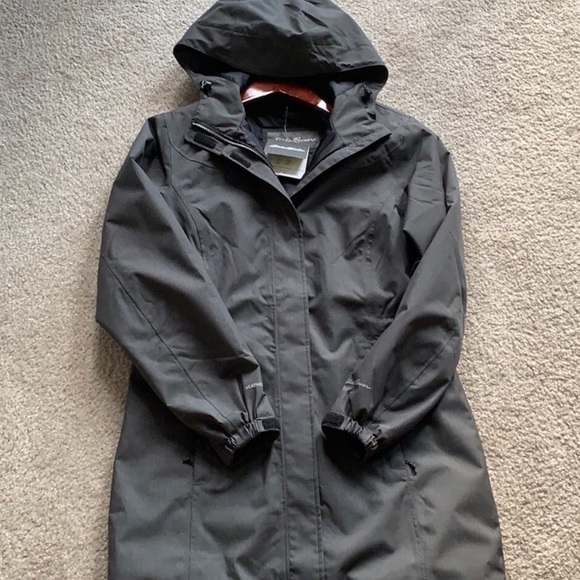 NWT Eddie Bauer Eastsound Insulated Trench Coat - Picture 3 of 6